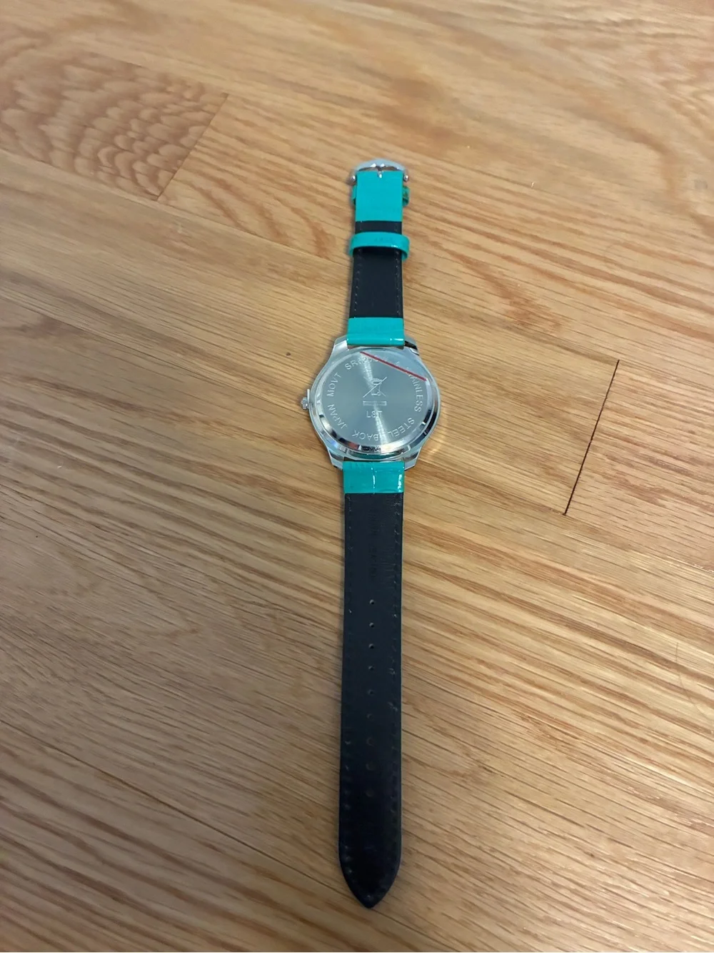 Teal Crystal-Trim Women’s Fashion Watch